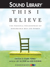 This I Believe